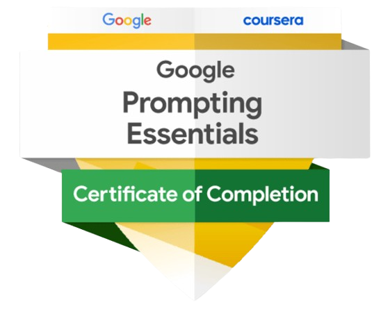 Google Prompting Essentials ライセンス | 大阪市西区の税理士事務所 | ミライクラフト税理士事務所