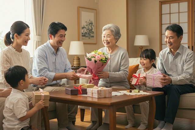 家族で団欒する様子 | ミライクラフト税理士事務所