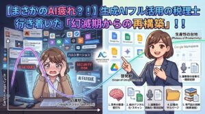 【まさかのAI疲れ？！】生成AIフル活用の税理士が行き着いた「幻滅期からの再構築」 ！！｜ミライクラフト税理士事務所
